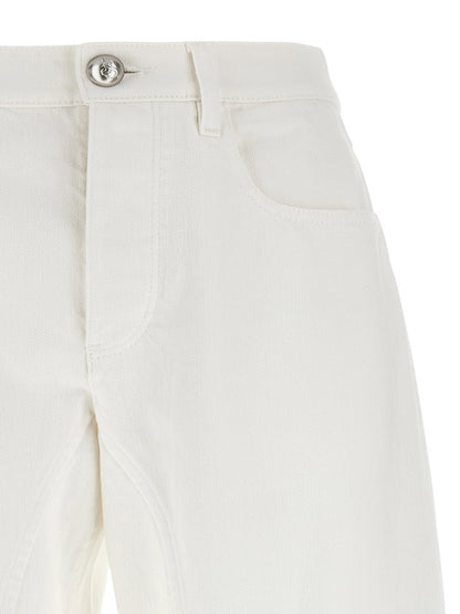 Jil Sander Denim Jeans White