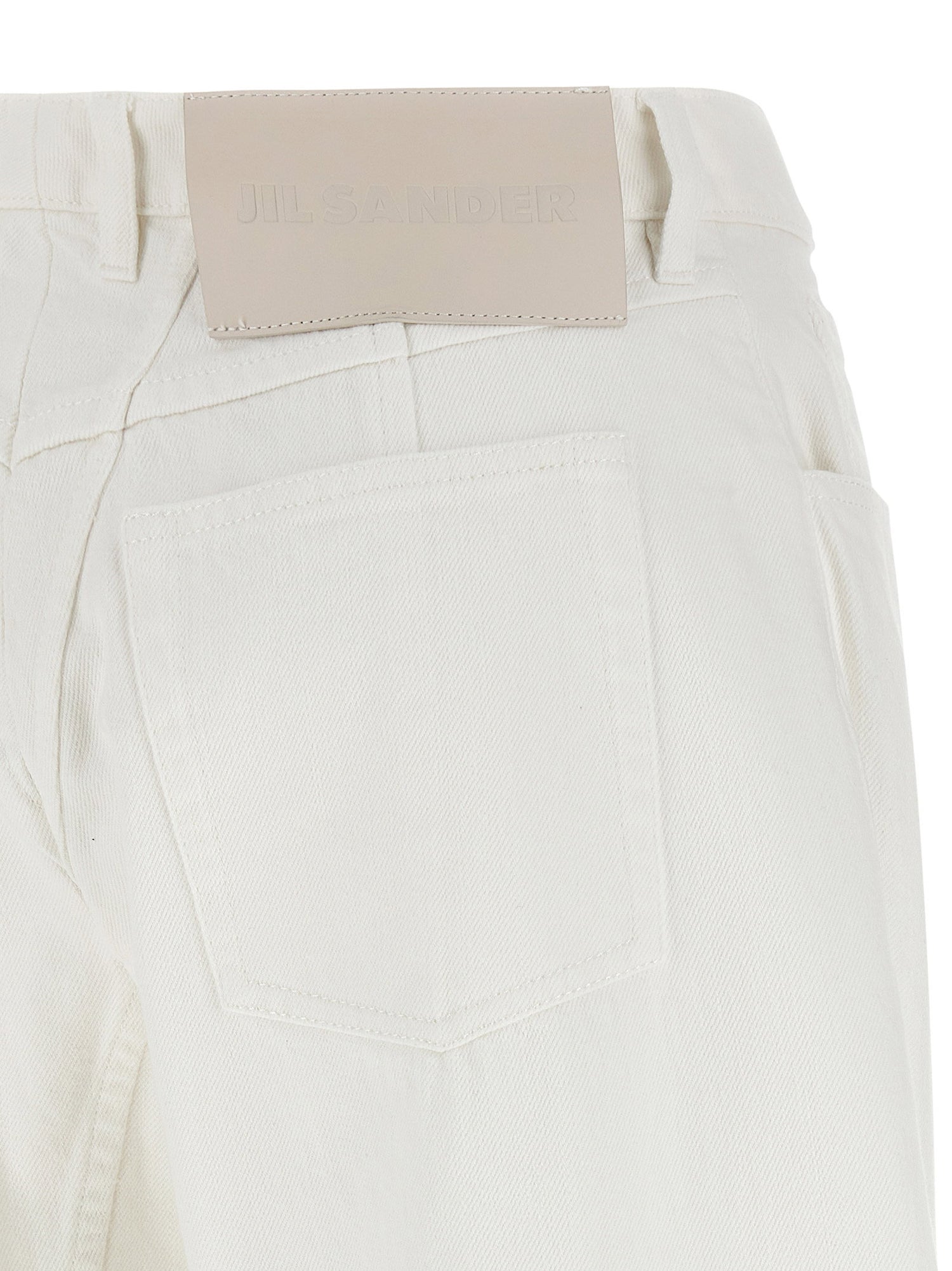 Jil Sander Denim Jeans White