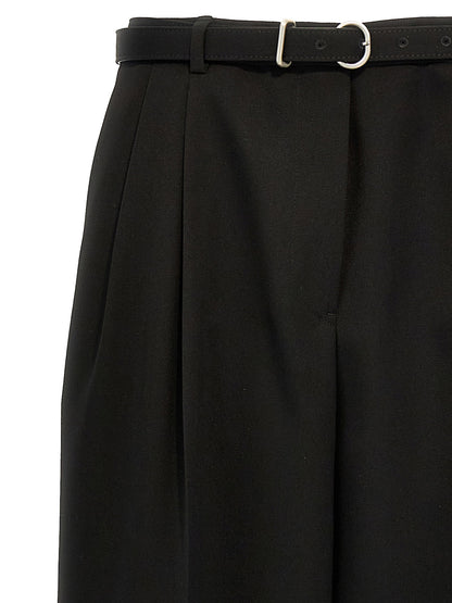 Jil Sander Wool Pants Black