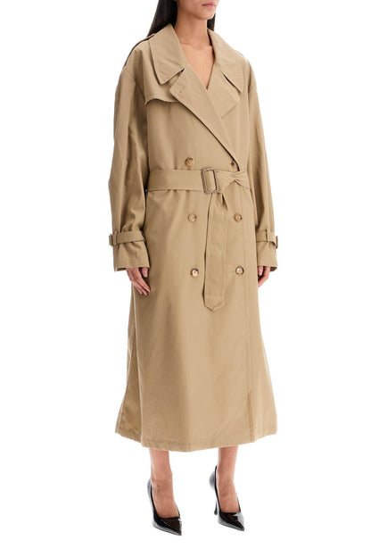 Moschino double-breasted trench coat