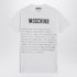 Moschino White Cotton Logo-Print T-Shirt White