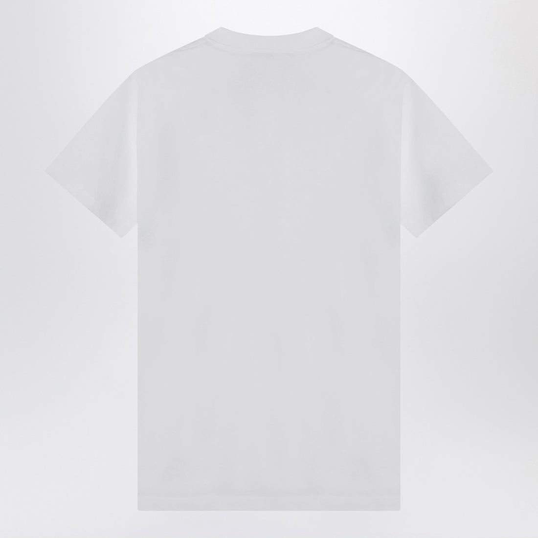 Moschino White Cotton Logo-Print T-Shirt White