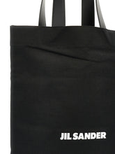 Jil Sander Flat Shopper Large Shopping Bag Black