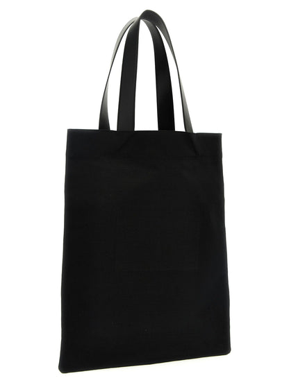 Jil Sander Flat Shopper Medium Shopping Black