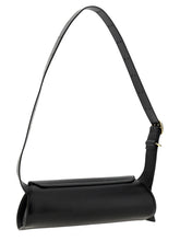 Jil Sander Cannolo Small Shoulder Bag Black