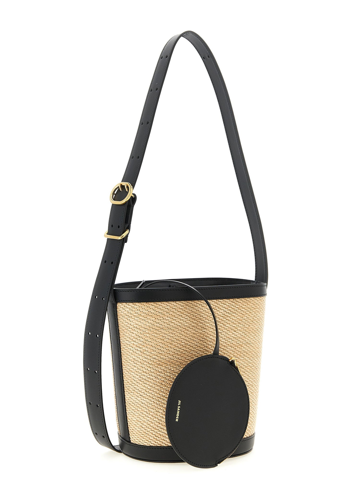 Jil Sander Cannolo Bucket Bag Multicolor