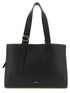 Jil Sander Cannolo Shopping Bag Black