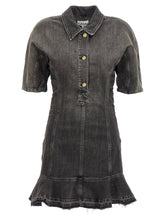 Ganni Tint Edge Dress Black