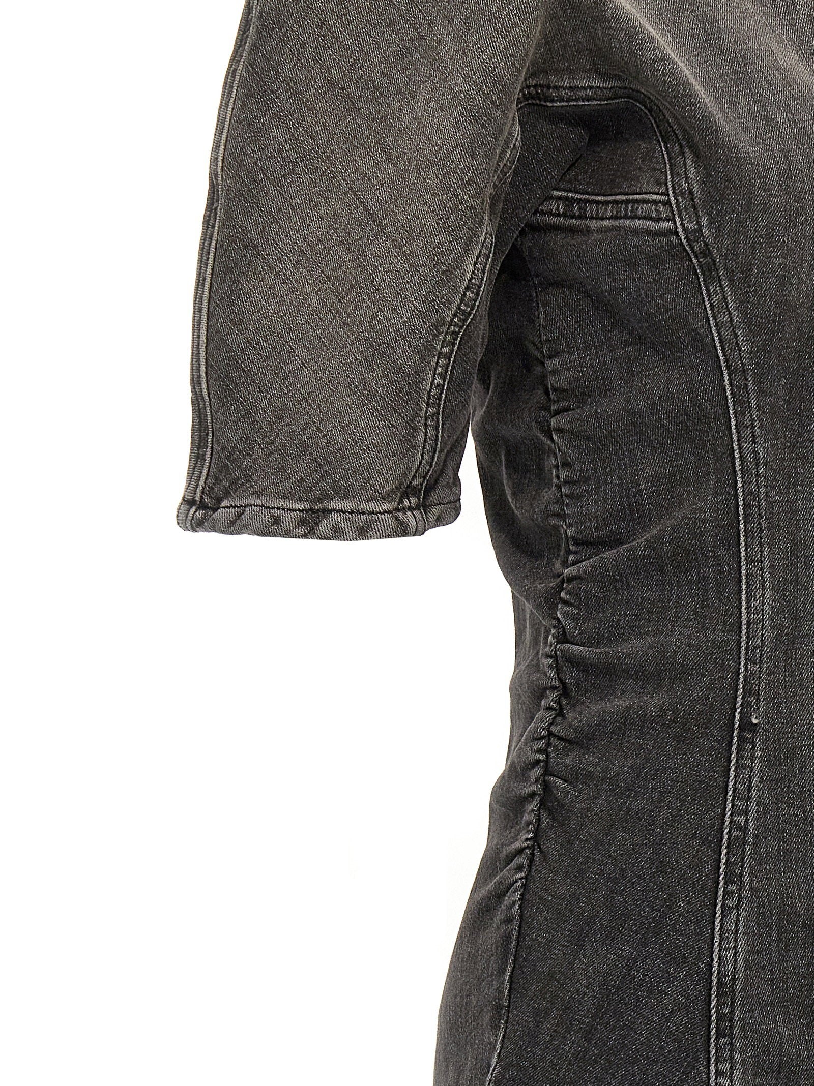 Ganni Tint Edge Dress Black