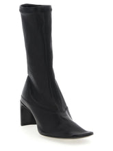 Jil Sander Nappa Ankle Boots Black