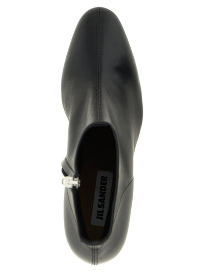 Jil Sander Lune Ankle Boots Black