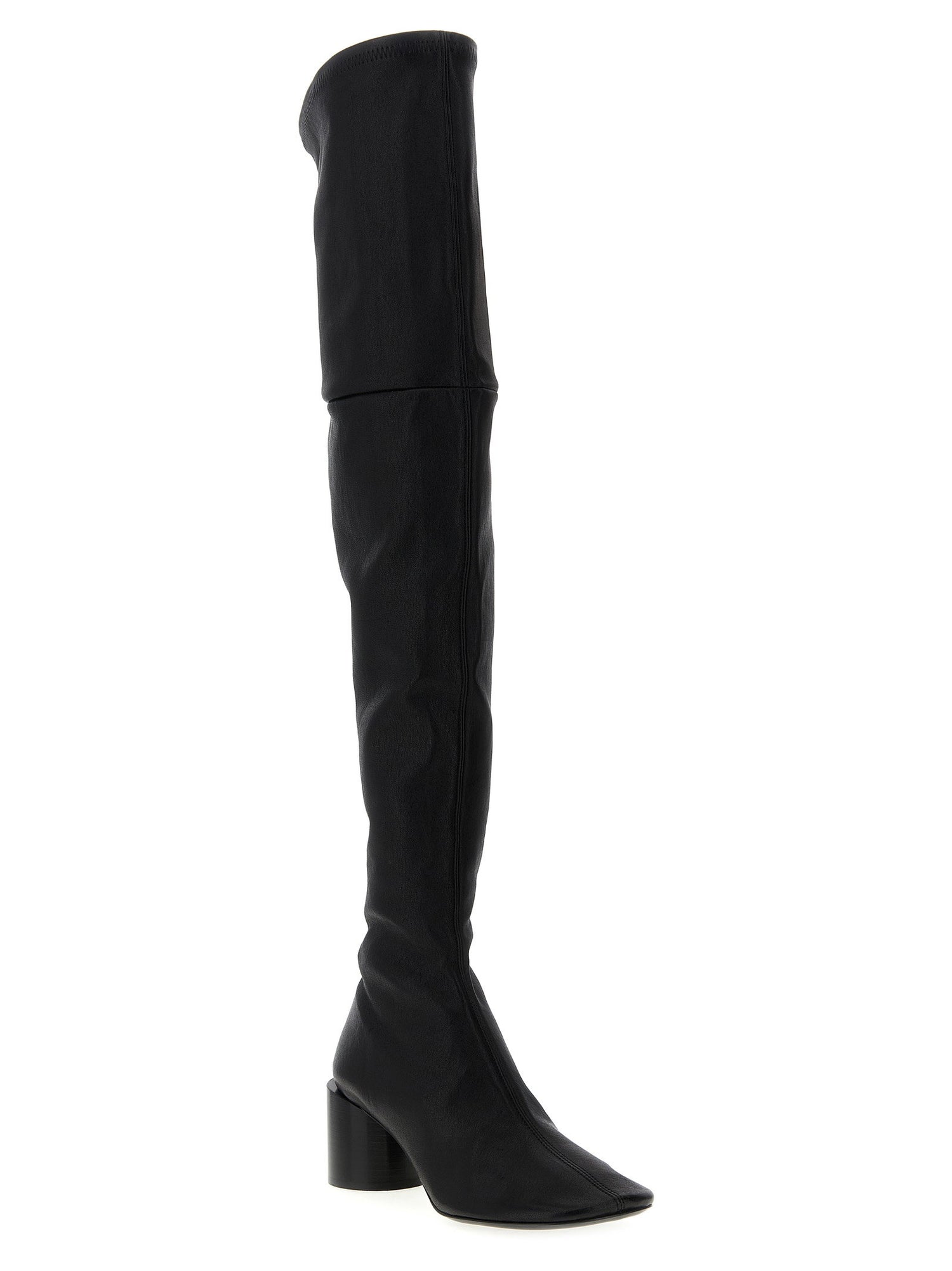 Jil Sander Nappa Boots Black