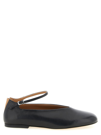 Jil Sander Elyss Ballet Flats Black