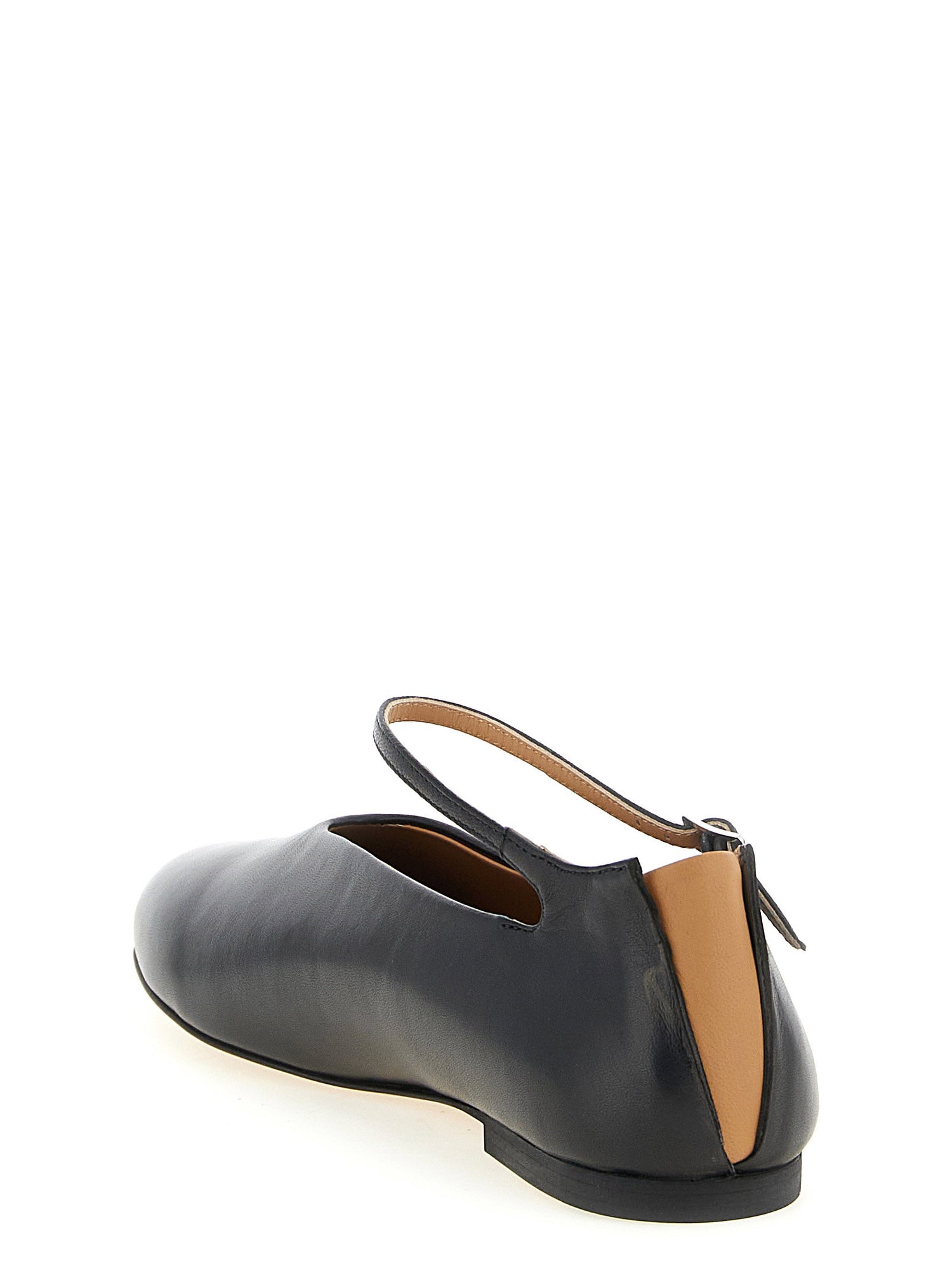 Jil Sander Elyss Ballet Flats Black