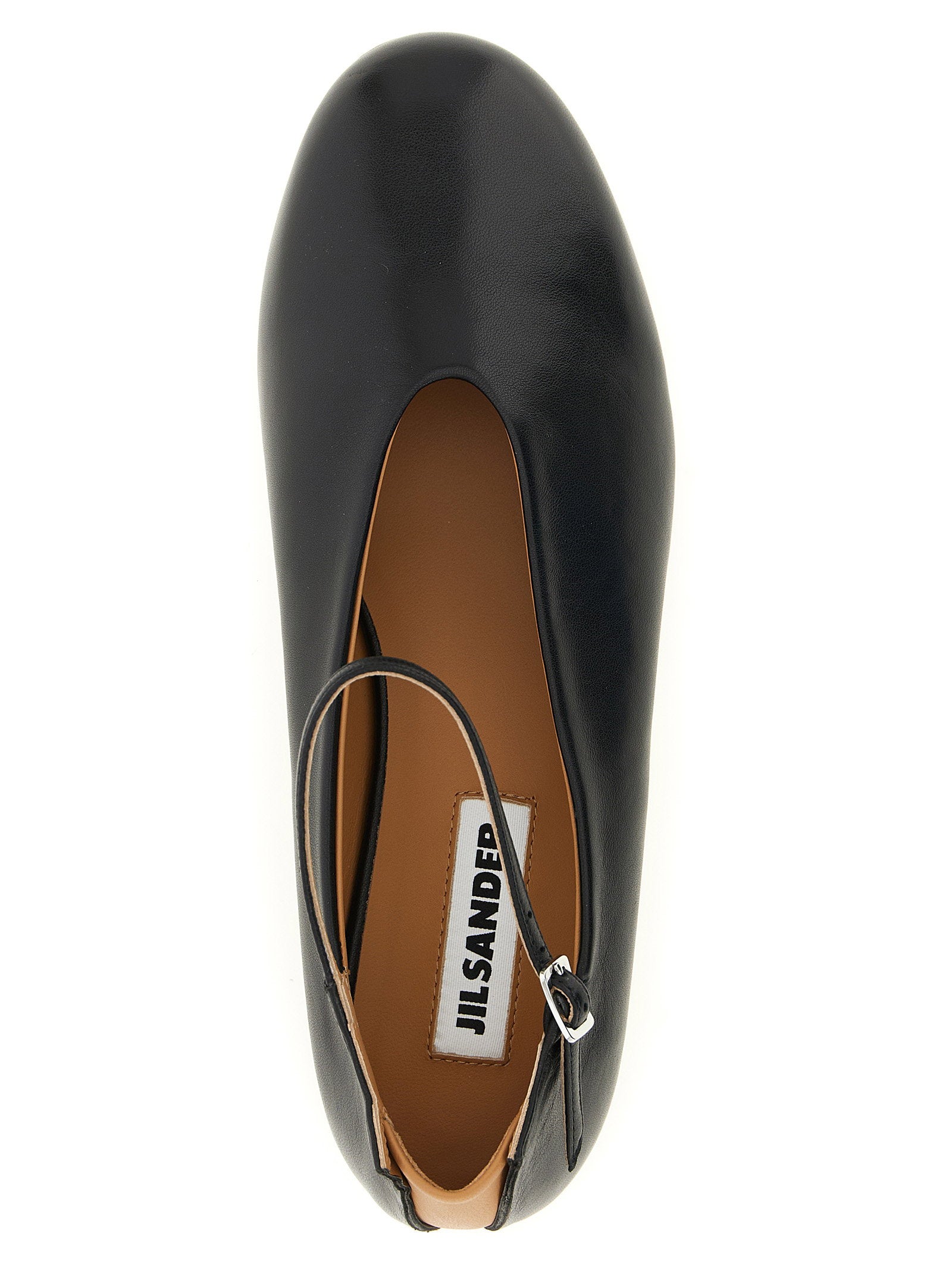 Jil Sander Elyss Ballet Flats Black