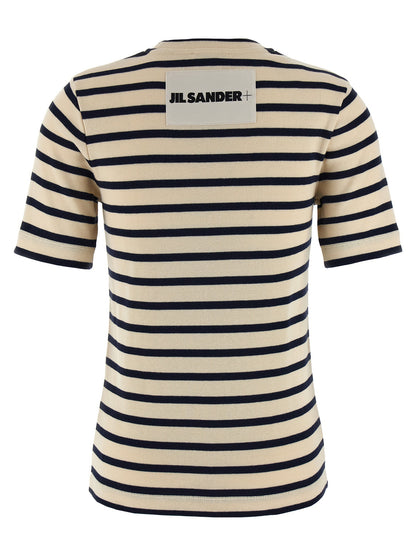 Jil Sander Striped T-shirt Multicolor