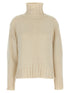 Jil Sander Ribbed Detail Sweater White