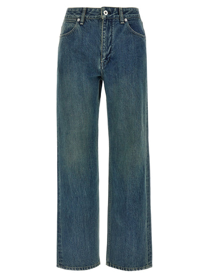 Jil Sander Slim Twist Jeans Blue