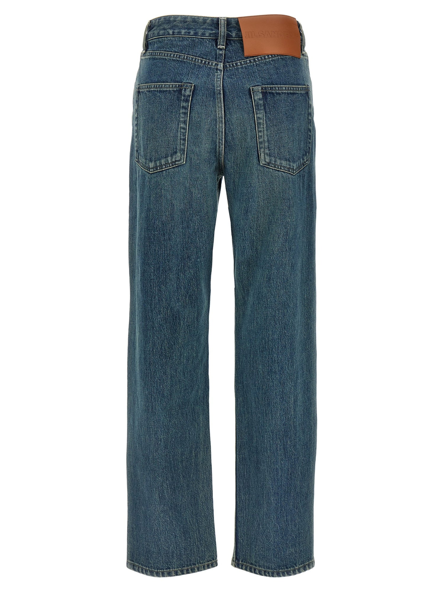Jil Sander Slim Twist Jeans Blue