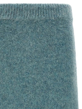 Jil Sander Wool Knit Skirt Light blue