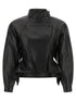 Balmain Iconica Leather Jacket Black