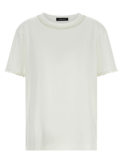 Fabiana Filippi Embroidery T-shirt White