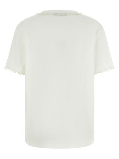 Fabiana Filippi Embroidery T-shirt White