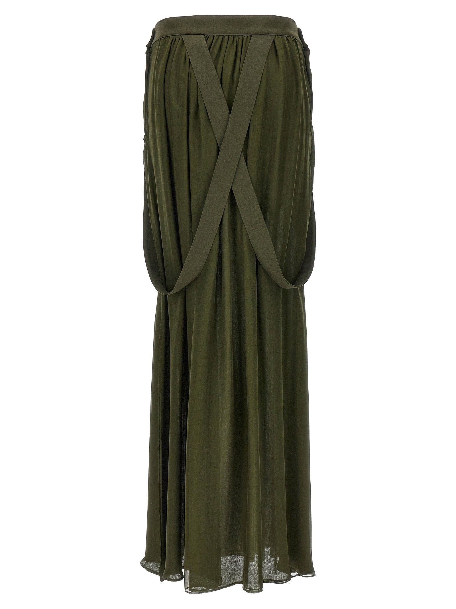 Max Mara Jedy Skirt Green