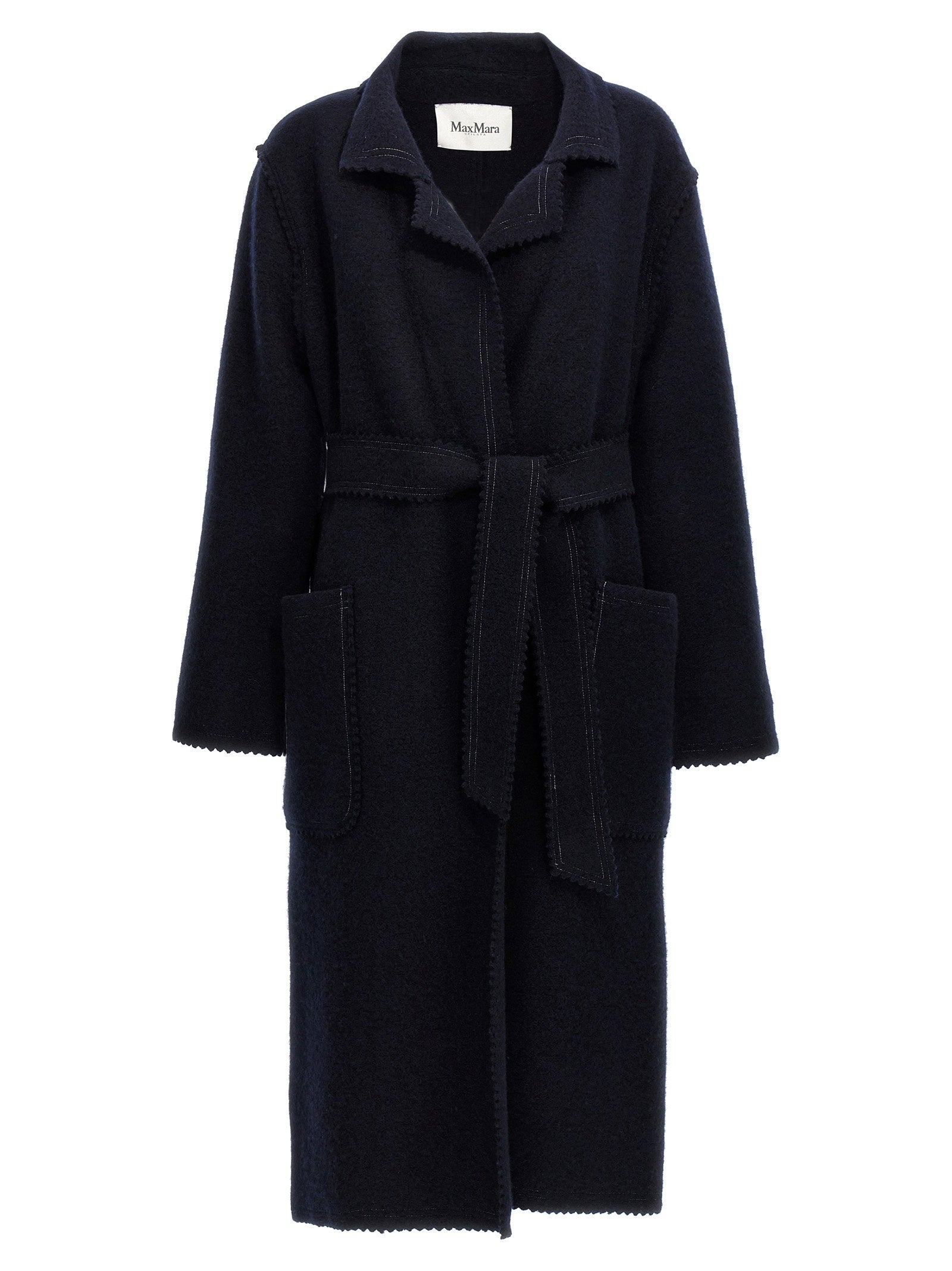 Max Mara Jene Coat Blue