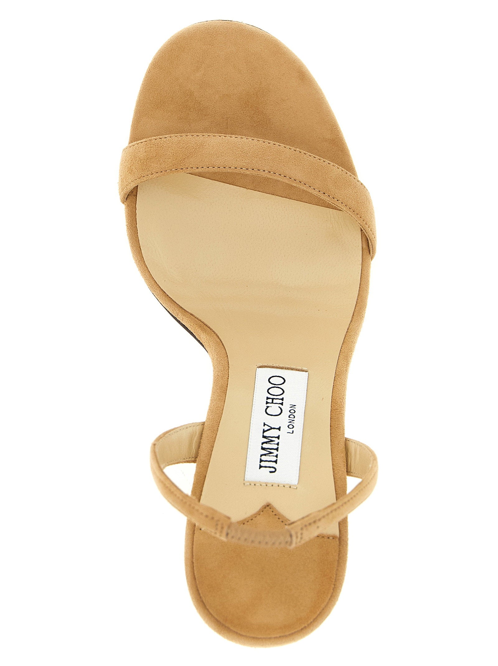 Jimmy Choo Jenn Sandals Beige