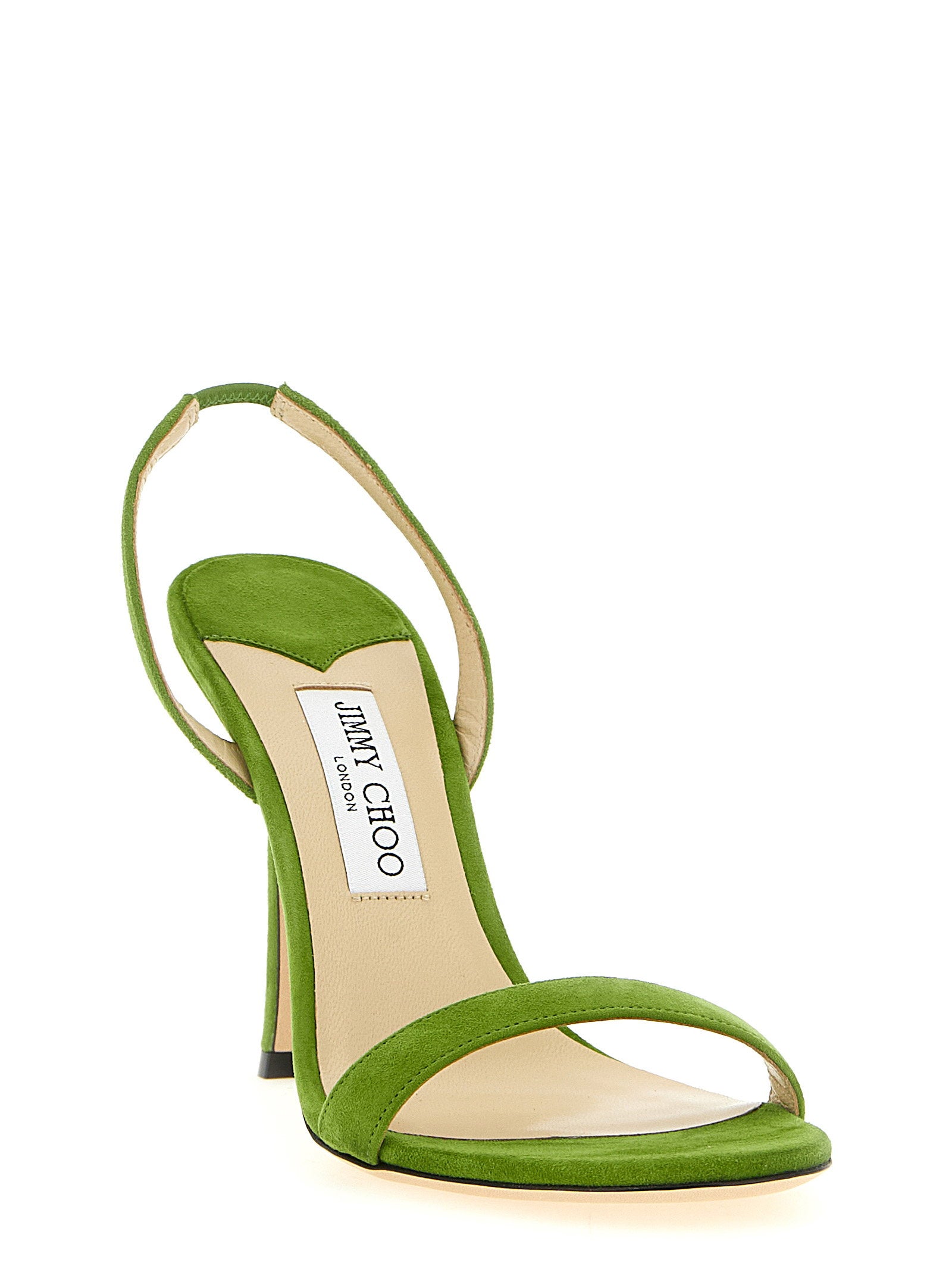 Jimmy Choo Jenn Sandals Green
