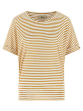 Herno Striped T-shirt Yellow
