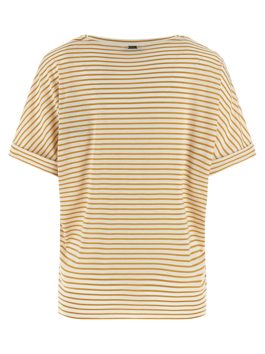 Herno Striped T-shirt Yellow