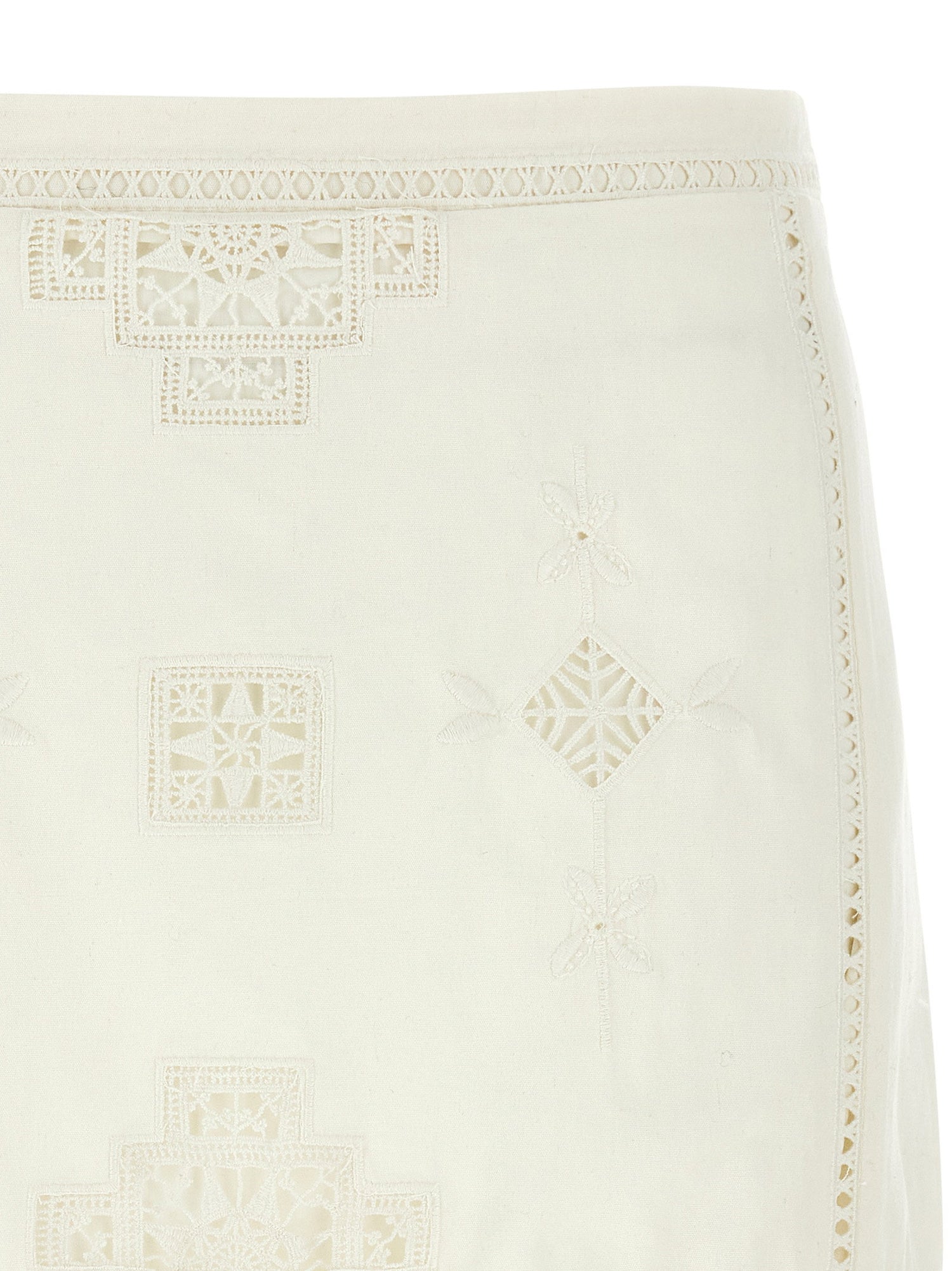 Isabel Marant Sandra Skirt White