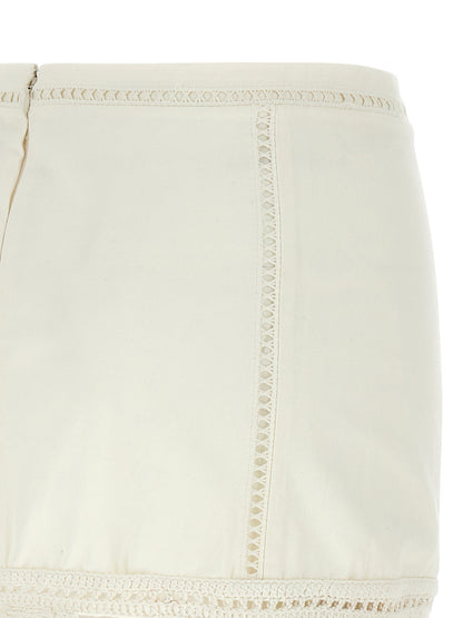 Isabel Marant Sandra Skirt White