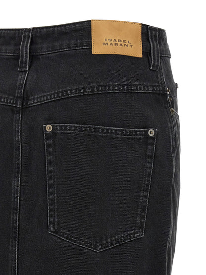 Isabel Marant Pavina Skirt Black