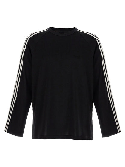 Y-3 Long Sleeve Tee 3-stripes T-shirt White/Black