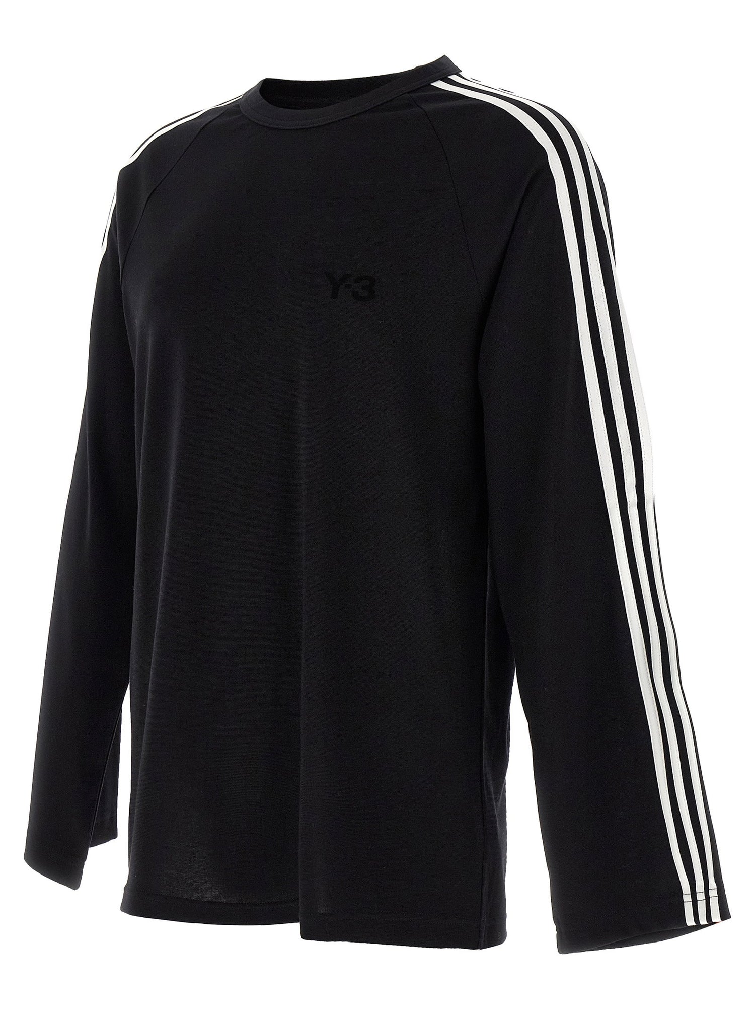 Y-3 Long Sleeve Tee 3-stripes T-shirt White/Black