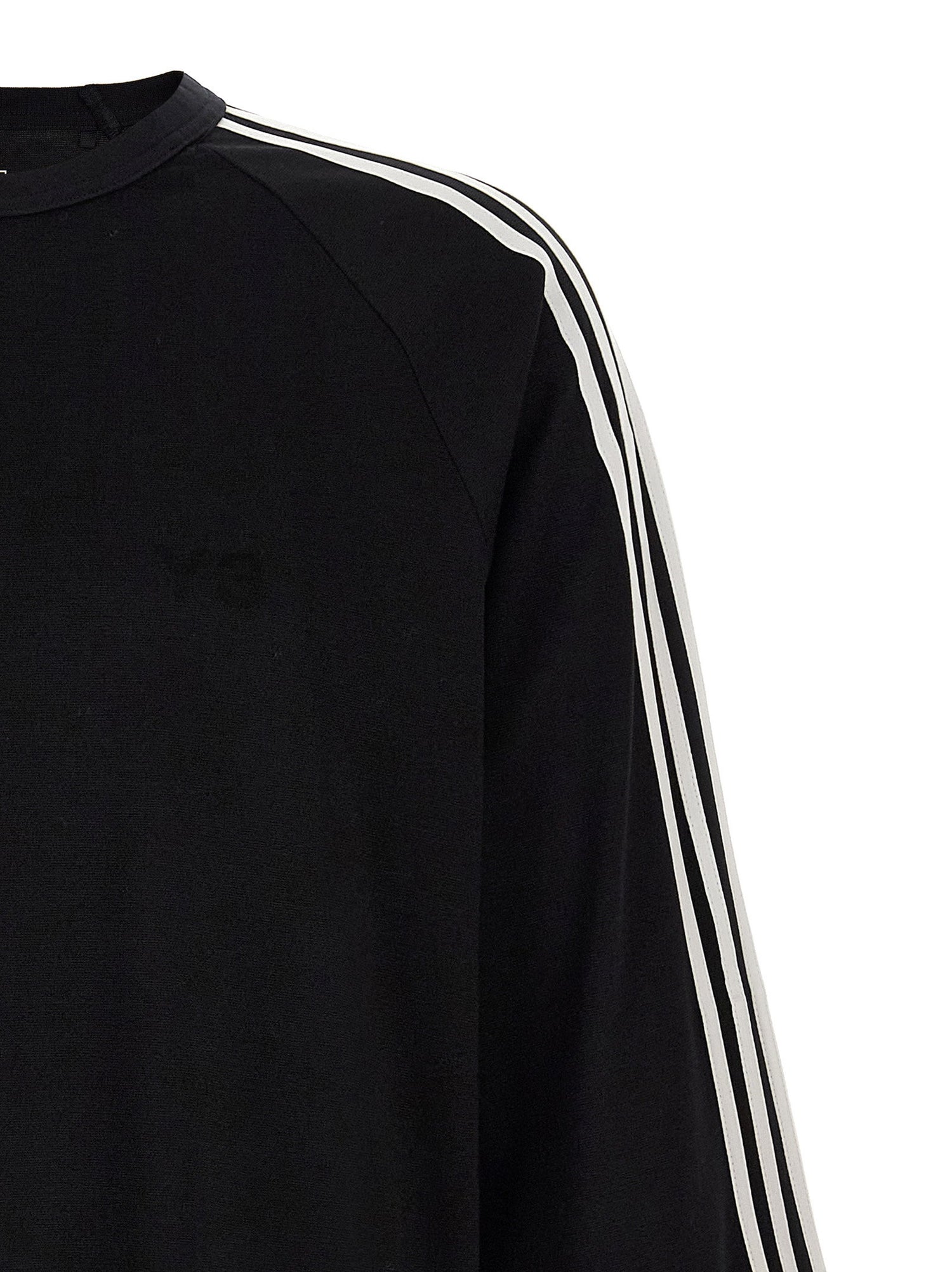 Y-3 Long Sleeve Tee 3-stripes T-shirt White/Black