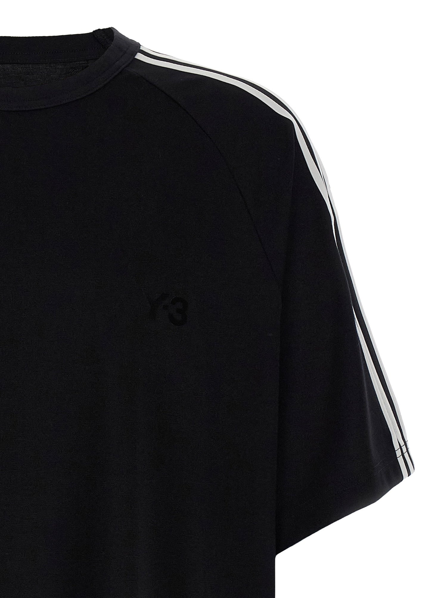 Y-3 3 Strisce T-shirt White/black