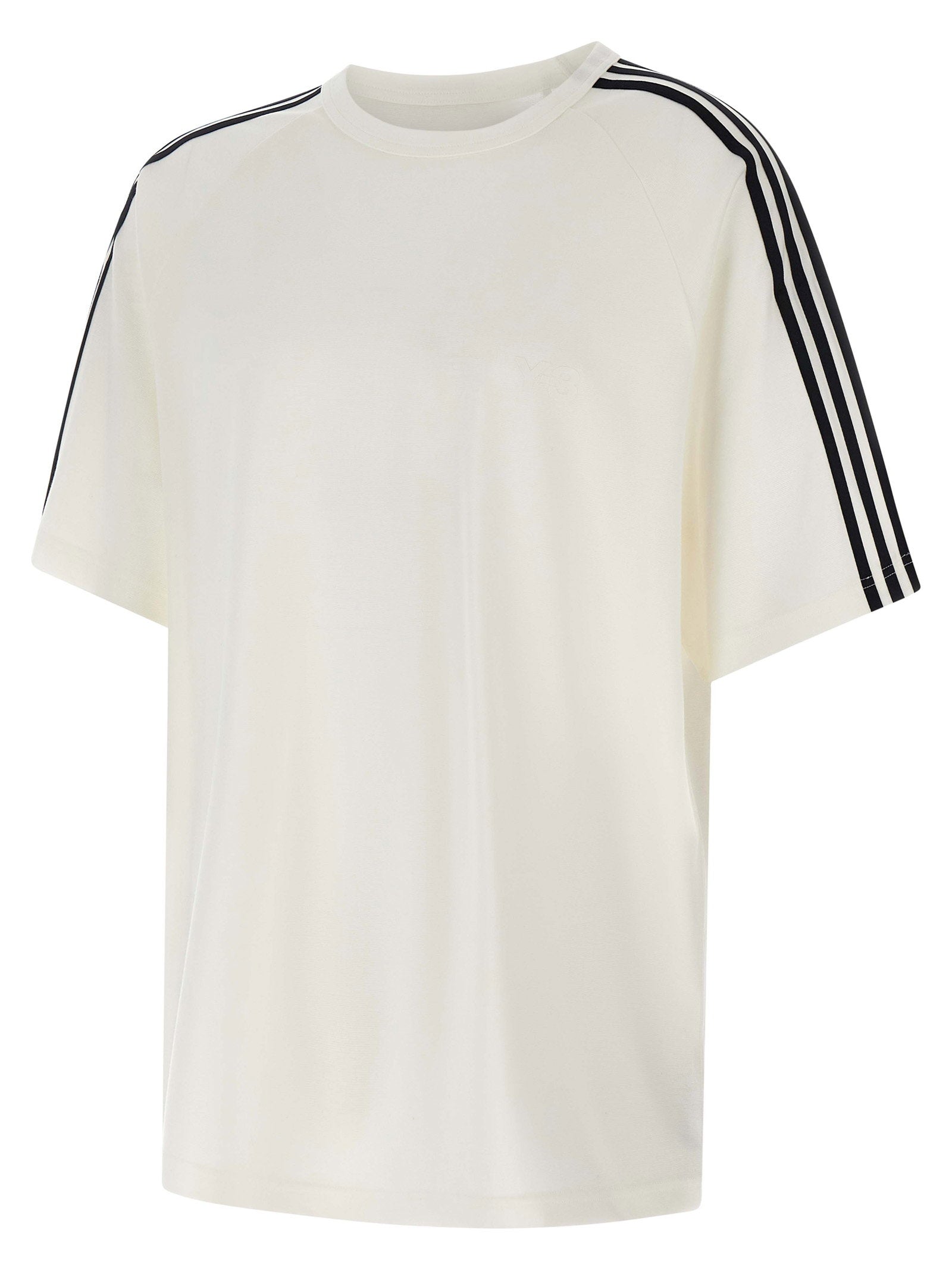 Y-3 Short Sleeve Tee 3-stripes T-shirt White