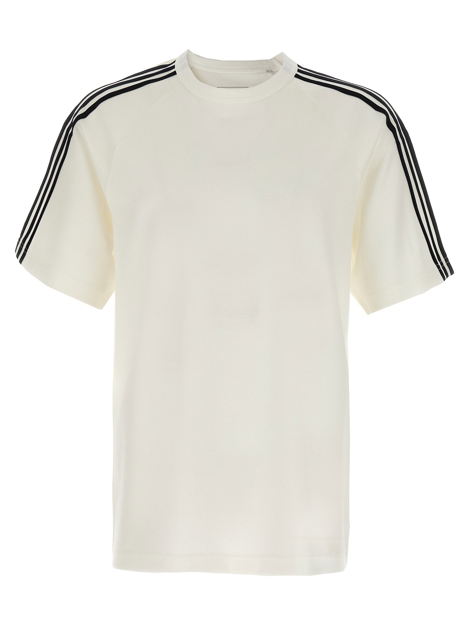 Y-3 Short Sleeve Tee 3-stripes T-shirt White/black