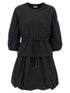 Moncler Two-material Dress Black