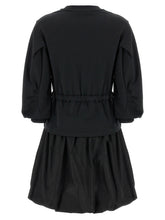 Moncler Two-material Dress Black