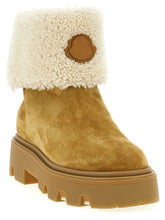 Moncler Aurea Ankle Boots Beige