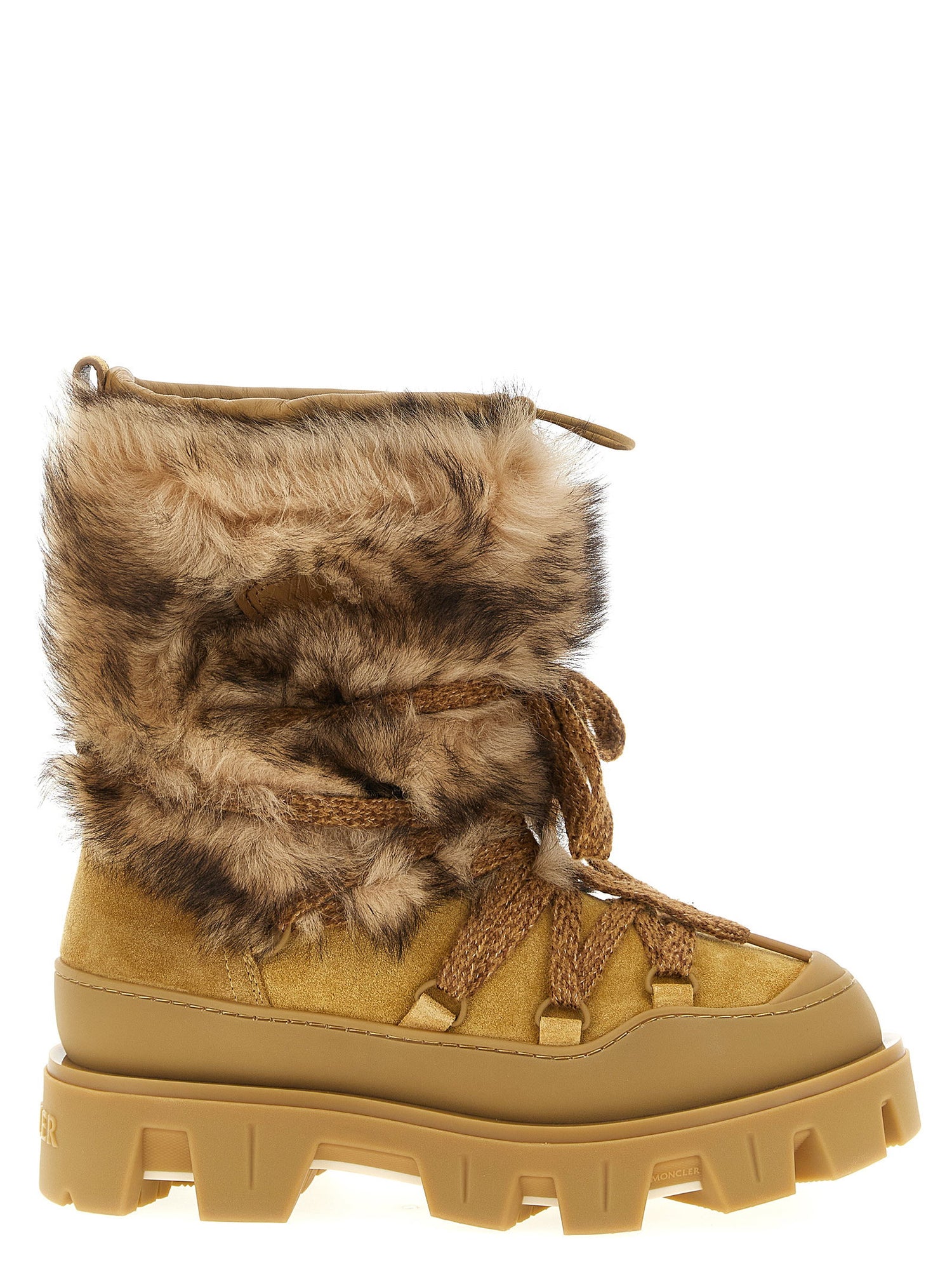 Moncler Peak Après Ankle Boots Brown