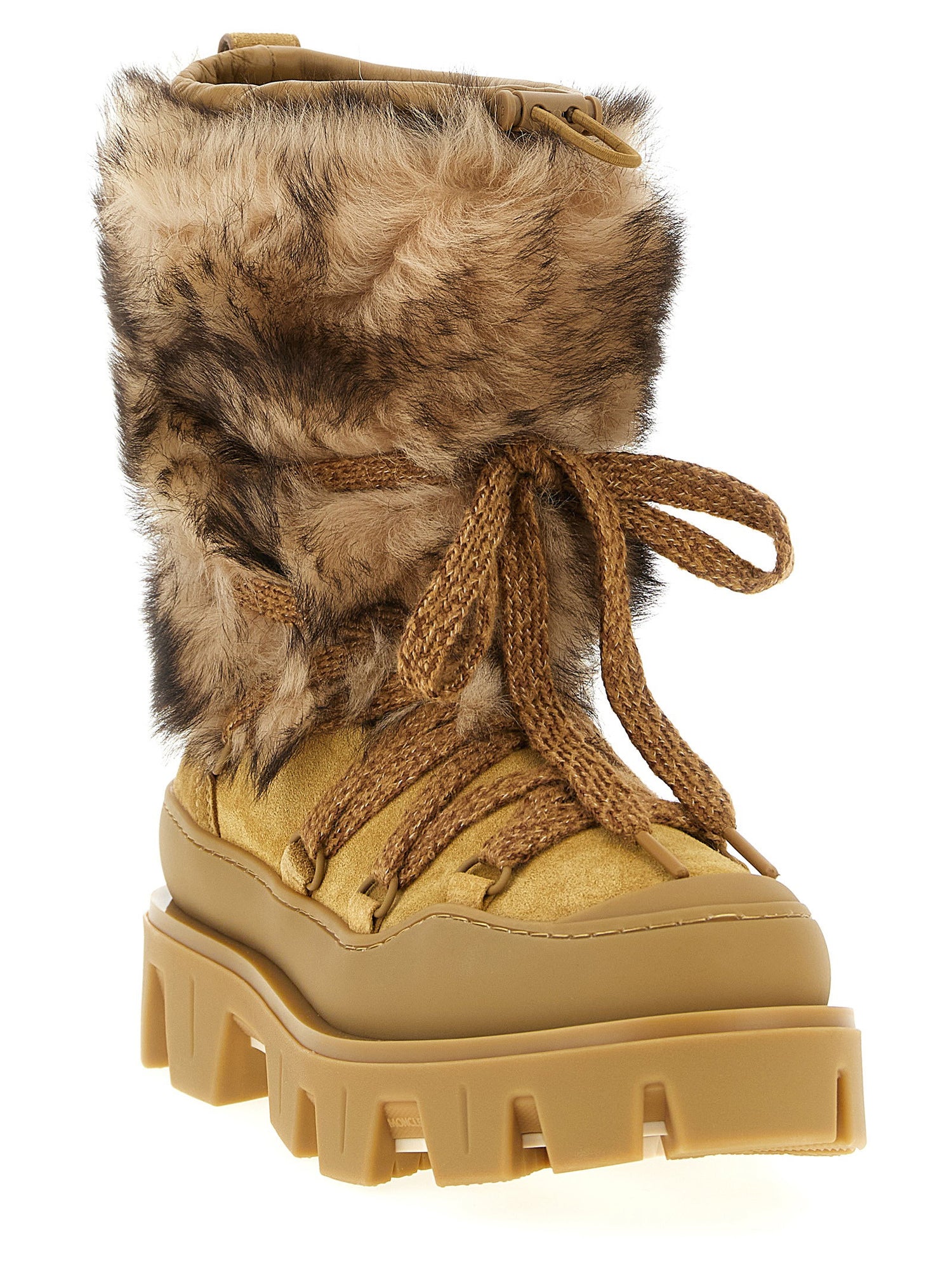 Moncler Peak Après Ankle Boots Brown
