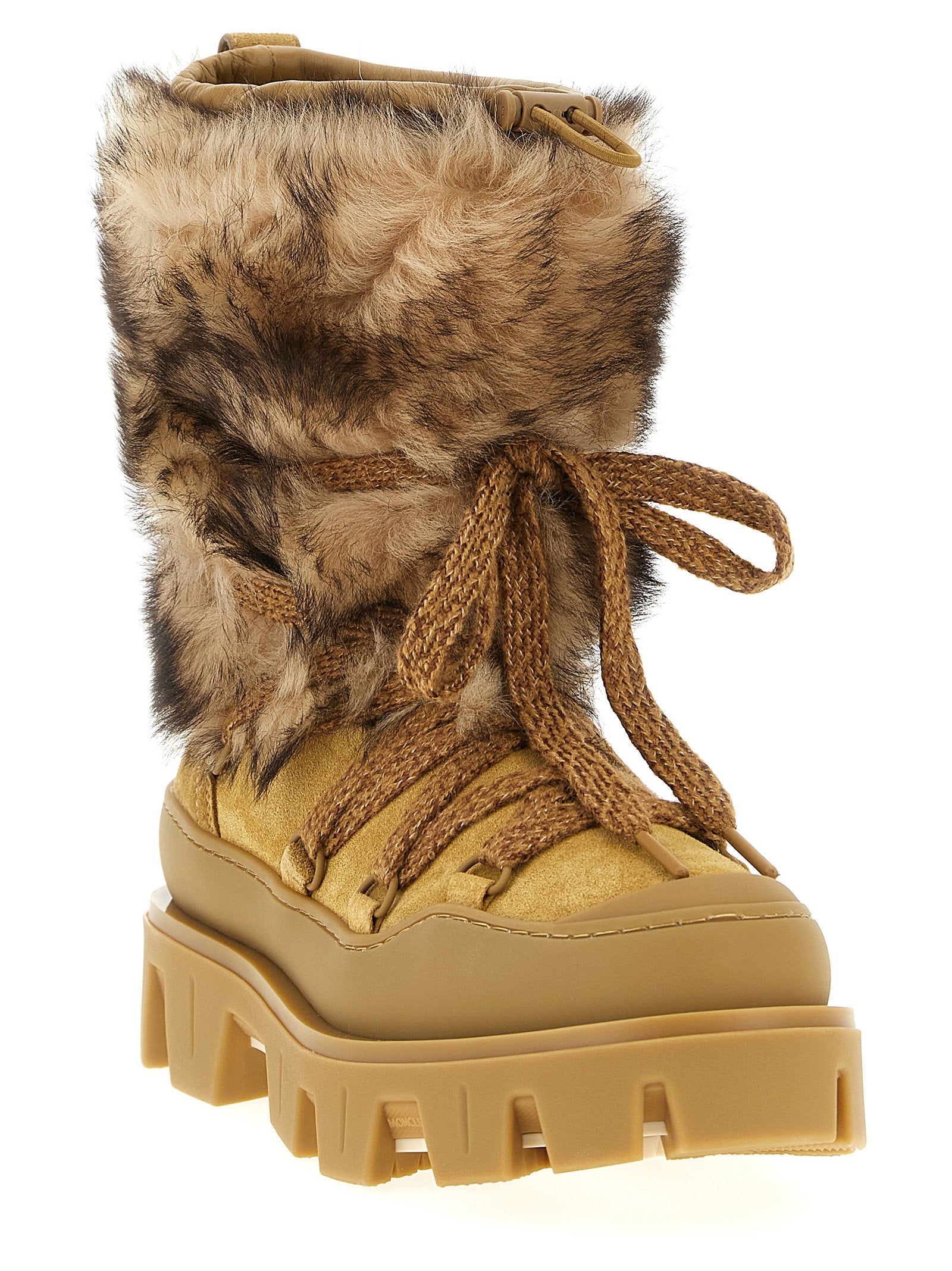 Moncler Peak Après Ankle Boots Brown