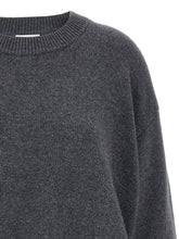 Ganni Side Laces Sweater Gray
