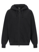 Y-3 Brushed Terry Zip Hoodie Black